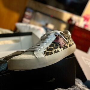 Brand new leopard Paula Shushop sz 8